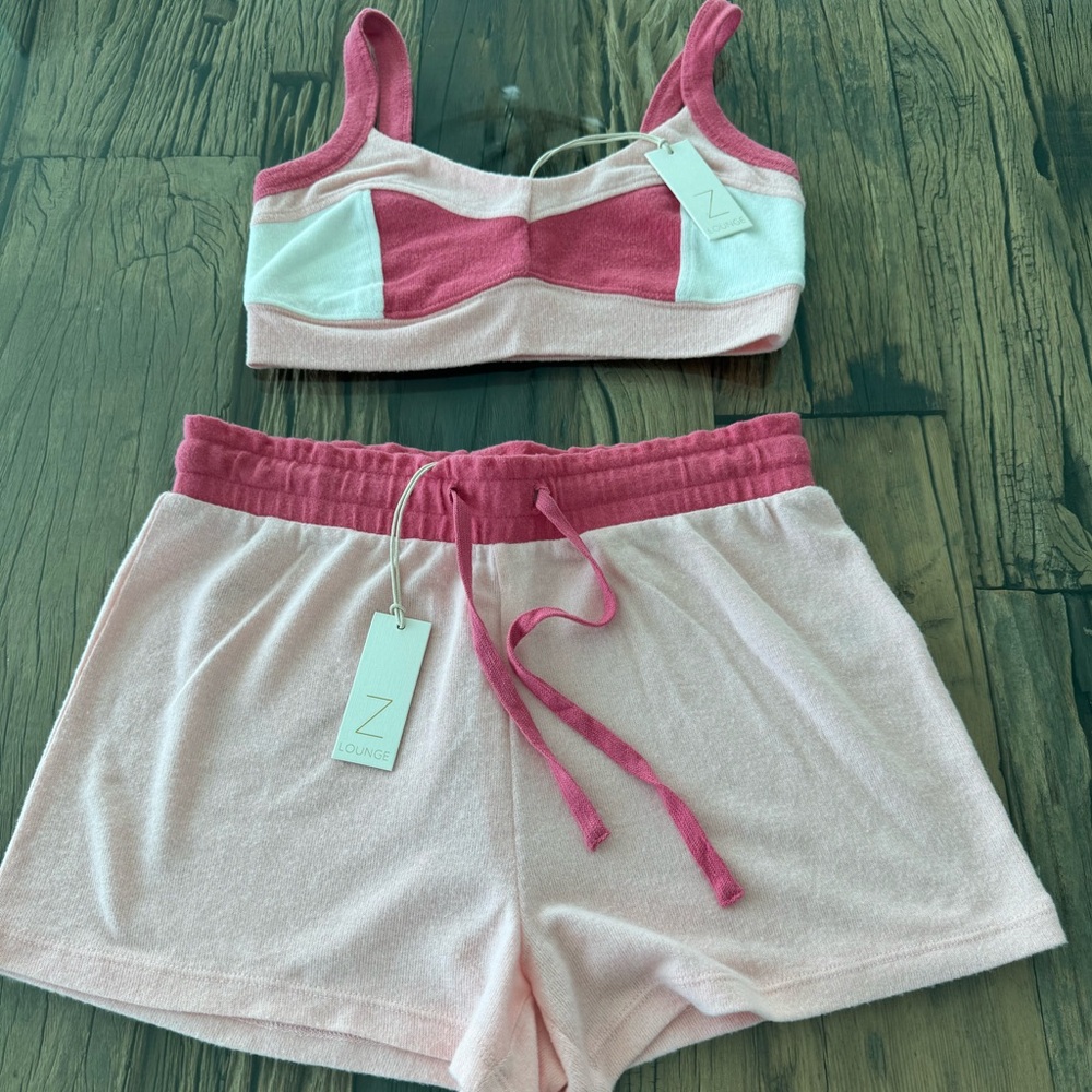 Z Supply pink matching set